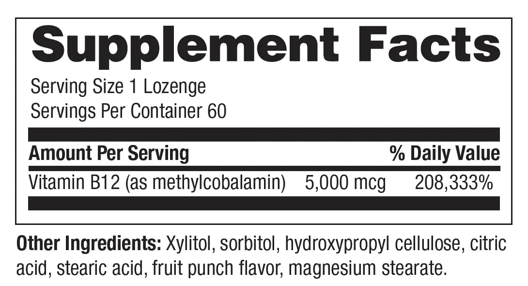 Methyl B12 Boro Labs