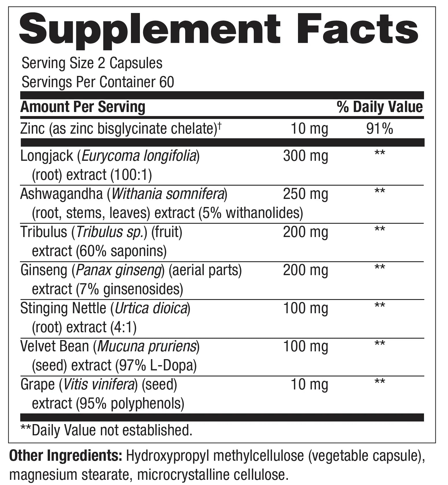 Male Vitality Boro Labs